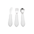 Fancy 3 Piece Silicone Cutlery Set