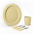 Fancy 5 Piece Silicone Dinner Set
